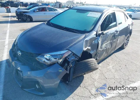 2015 Toyota Corolla S Plus from USA, damaged, VIN 5YFBURHE5FP299999